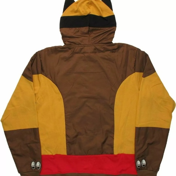 Marvel Masked Brown Licensed Costume Hoodie SXL 2X. New - Picture 5 of 6